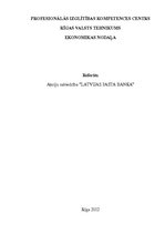 Referāts 'Latvijas pasta banka', 1.