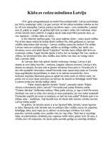 Eseja 'Kādu es redzu mūsdienu Latviju', 1.