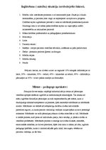 Eseja 'Māsu filosofija - māsas pedagoga apraksts', 3.