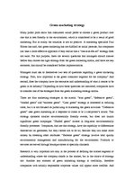 Eseja 'Green Marketing Strategy', 1.