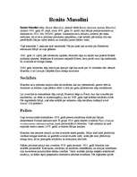 Konspekts 'Benito Musolīni', 1.