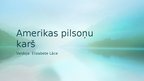 Prezentācija 'Amerikas pilsoņu karš', 1.