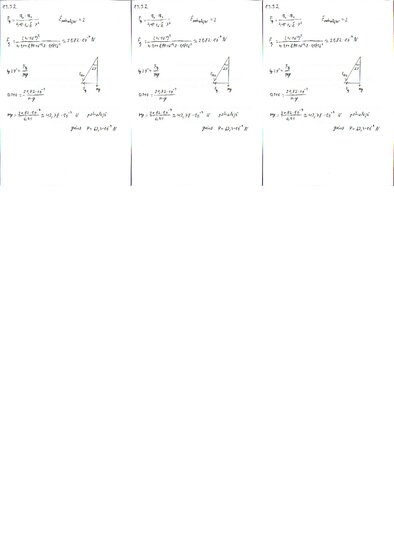 Konspekts 'Fizikas uzdevumu risinājumu apkopojums. Kulona likums. Elektriskā lauka intensit', 14.