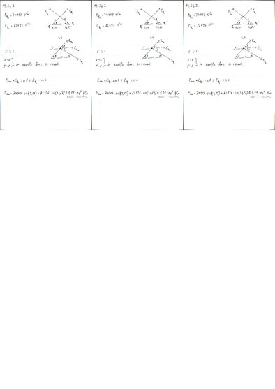 Konspekts 'Fizikas uzdevumu risinājumu apkopojums. Kulona likums. Elektriskā lauka intensit', 38.