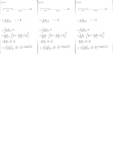 Konspekts 'Fizikas uzdevumu risinājumu apkopojums. Kulona likums. Elektriskā lauka intensit', 46.