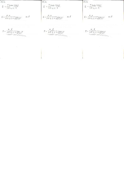 Konspekts 'Fizikas uzdevumu risinājumu apkopojums. Kulona likums. Elektriskā lauka intensit', 51.