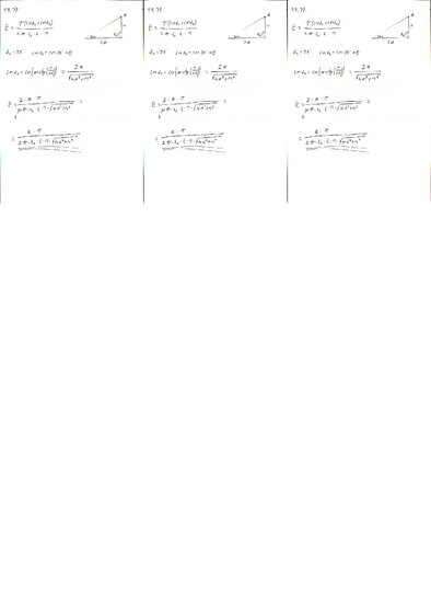 Konspekts 'Fizikas uzdevumu risinājumu apkopojums. Kulona likums. Elektriskā lauka intensit', 52.