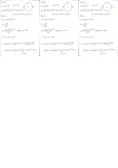 Konspekts 'Fizikas uzdevumu risinājumu apkopojums. Kulona likums. Elektriskā lauka intensit', 56.