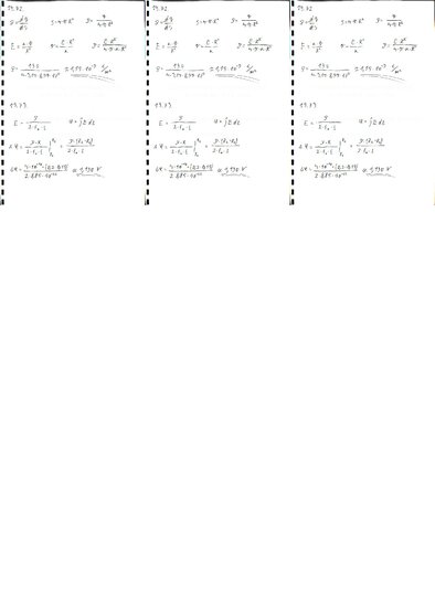 Konspekts 'Fizikas uzdevumu risinājumu apkopojums. Kulona likums. Elektriskā lauka intensit', 85.