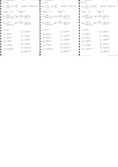 Konspekts 'Fizikas uzdevumu risinājumu apkopojums. Kulona likums. Elektriskā lauka intensit', 87.