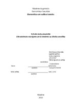 Referāts 'Ultravioletais starojums un tā ietekme uz cilvēka veselību', 1.