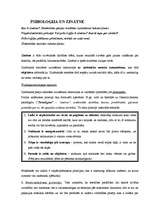 Konspekts 'Psiholoģija un zinātne', 1.