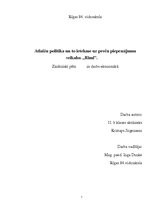 Referāts 'Atlaižu politika un to ietekme uz preču pieprasījumu veikalos "Rimi"', 1.