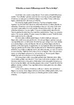 Eseja 'Mīlestība un manta Rūdolfa Blaumaņa novelē "Purva bridējs"', 1.