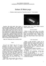 Konspekts 'Subaru X-Mode poga', 1.