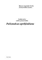 Referāts 'Pašizmaksas aprēķināšana', 1.