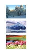 Eseja 'Sezonālās pārvērtības dabā', 3.