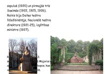 Referāts 'Raiņa biogrāfija', 10.