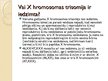 Prezentācija 'X hromosomas trisomija', 6.