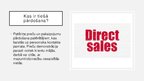 Prezentācija 'Tiešā pārdošana', 2.