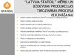 Prezentācija 'SIA "Latvija Statoil" noieta mārketinga analīze', 11.
