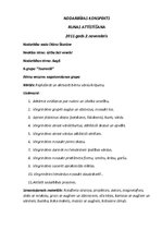 Konspekts 'Nodarbība runas attīstīšanā sagatavošanas grupā "Augļi"', 1.