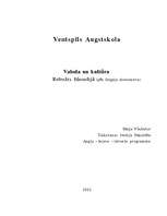 Referāts 'Valoda un kultūra', 1.