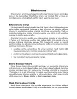 Konspekts 'Biheiviorisms', 1.