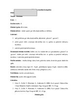 Konspekts 'Mērīšana, 1.klase', 1.