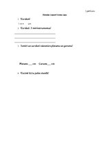 Konspekts 'Mērīšana, 1.klase', 10.