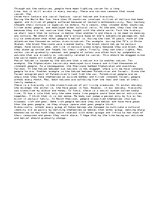 Eseja 'Cause of Racism', 1.