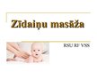 Prezentācija 'Zīdaiņu masāža', 1.