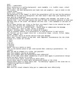 Konspekts 'Presentation Design', 2.