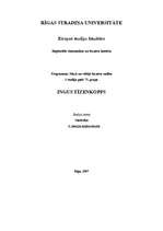 Konspekts 'Darba resursu statistika un koeficientu aprēķins', 1.
