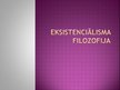 Prezentācija 'Eksistenciālisma filosofija', 1.