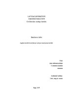 Diplomdarbs 'Legāta tiesiskā konstrukcija Latvijas mantojuma tiesībās', 1.