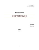 Referāts 'Kukaiņēdāji', 1.