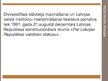 Prezentācija 'Latvijas valstiskās neatkarības atjaunošana', 13.