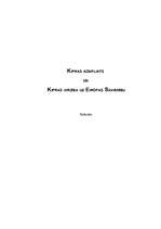 Referāts 'Kipras konflikts un Kipras virzība uz Eiropas Savienību', 1.