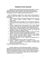 Konspekts 'Trenera ētika', 8.