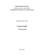 Referāts 'Uzņēmuma aktīvu vadība', 1.