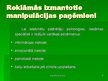 Referāts 'Manipulācijas veidi sadzīves TV reklāmās', 33.
