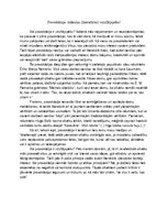 Eseja 'Povokācija - literatūras mākslas virzītājspēks', 1.