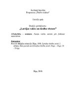 Konspekts 'Paražu tiesību institūti pēc folkloras materiāliem', 1.