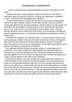 Eseja 'Pārmaiņas pēc Pirmā pasaules kara', 1.