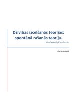 Referāts 'Dzīvības izcelšanās teorijas: spontānā rašanās teorija', 1.