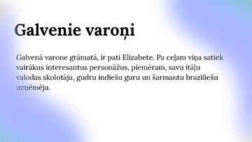 Prezentācija 'Ēd, lūdzies, mīli - Elizabete Gilberta', 5.