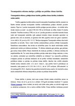 Eseja 'Traumpunktu reforma medijos: politiķu un publikas dienas kārtība', 1.