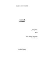 Konspekts 'Ventspils', 1.