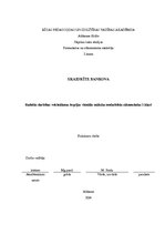 Diplomdarbs 'Radošās darbības veicināšanas iespējas vizuālās mākslas nodarbībās sākumskolas 1', 1.